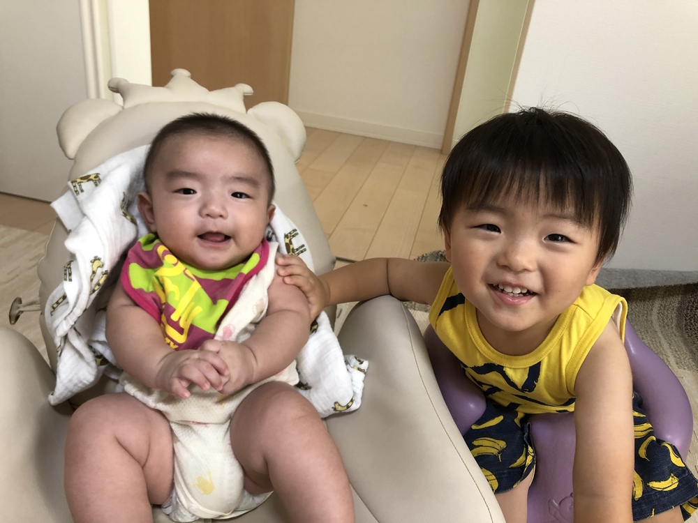 食べるの大好き2歳2ヶ月の男の子ともうすぐ5ヶ月男の子です コープ デリシェ