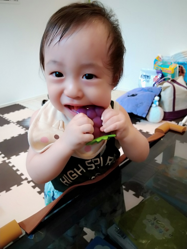 1歳0ヶ月の男の子です 毎日たくさん離乳食を食べてくれます メニューにいつも悩んでいるので コープさんの冷凍離乳食にはいつも助けてもらっています コープ デリシェ