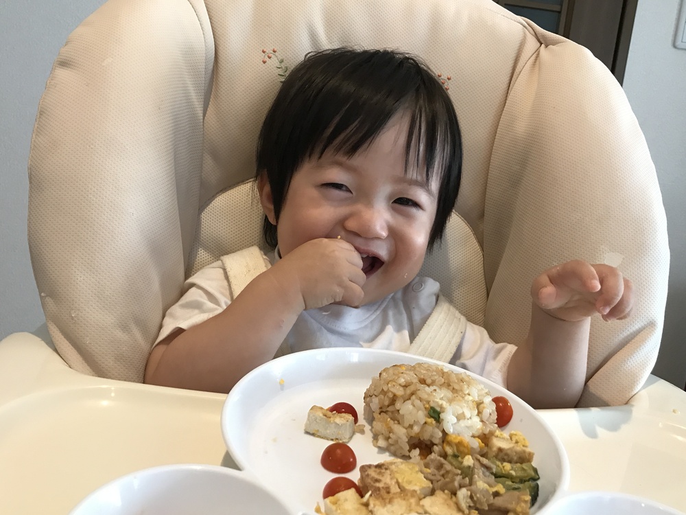 1歳7ヶ月食べるの大好きで元気な男の子まさしげです コープ デリシェ