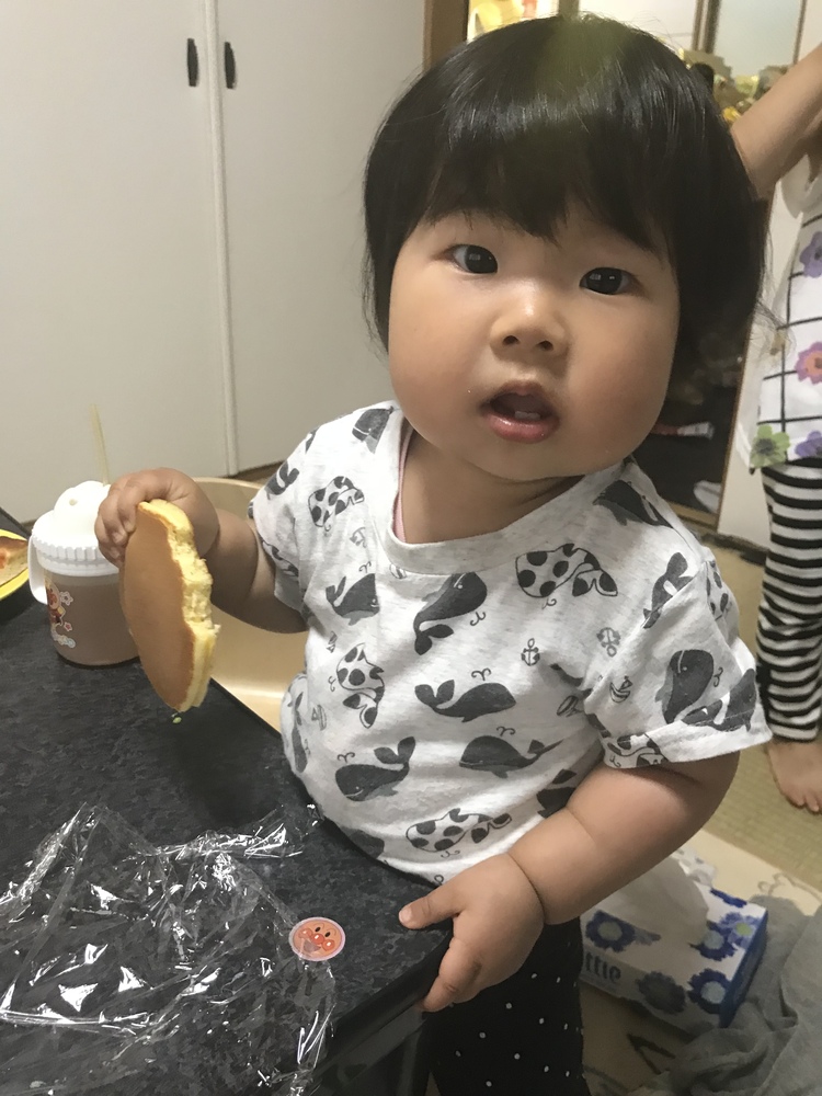 食べることが大好きな1歳0ヶ月の女の子です コープ デリシェ