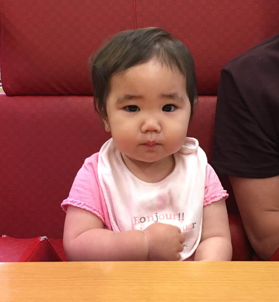名前はさよ 1歳1ヶ月 歌って踊ることが大好きなの 好きな食べ物はお母さんの作った蒸しパン コープ デリシェ 名前はさよ 1歳1ヶ月 歌って踊ることが大好きなの 好きな食べ物はお母さんの作った蒸しパン コープ デリシェ