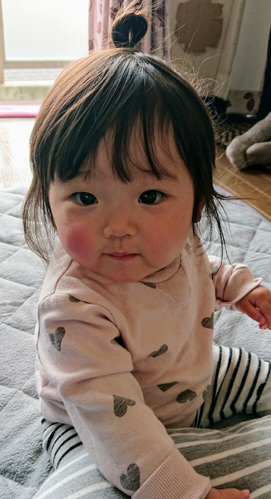1歳0ヶ月の女の子 りんりんです 食べることが大好きです コープ デリシェ
