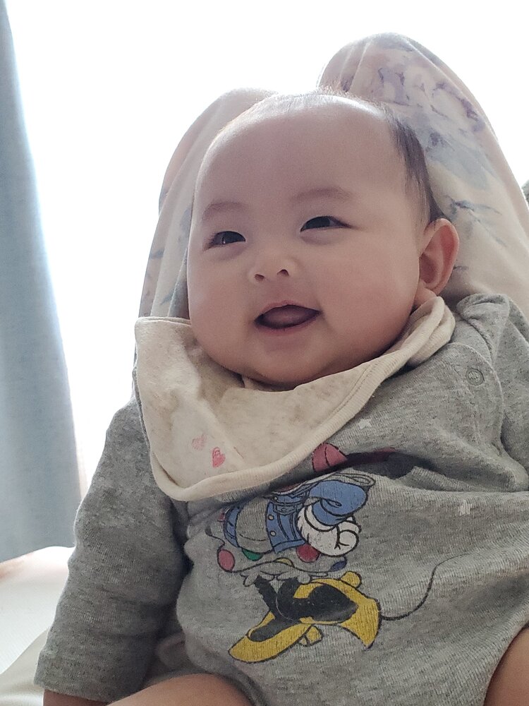 4ヶ月23日 りみちゃん 女の子です 今月末くらいから離乳食開始 コープ デリシェ 4ヶ月23日 りみちゃん 女の子です 今月末くらいから離乳食開始 コープ デリシェ